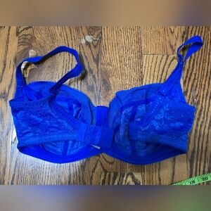 Panache Olivia Mesh Bra Cobalt 30FF